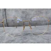 فریم عینک طبی مدل چند ضلعی استیل کد 044