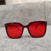 عینک شب زنانه مدل مربعی کائوچو کد 0142 UV400