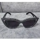عینک آفتابی زنانه مدل گربه ای کائوچو شاین کد 0127 UV400
