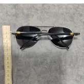 عینک آفتابی مردانه مدل خلبانی فلزی پلاریزه کد 0244