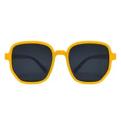 عینک آفتابی بچگانه مدل مربعی کائوچو دسته ژله ای پلاریزه کد 0262