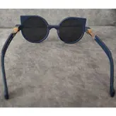 عینک آفتابی زنانه مدل گربه ای کائوچو کد 0134 UV400