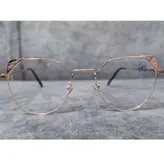 فریم عینک طبی زنانه مدل گربه ای استیل کد 030