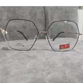 فریم عینک طبی زنانه رلی پنگ مدل چند ضلعی استیل کد 057