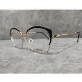 فریم عینک طبی زنانه مدل گربه ای استیل کد 072