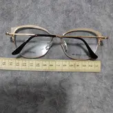 فریم عینک طبی زنانه مدل گربه ای استیل کد 072