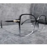 فریم عینک طبی زنانه مدل چند ضلعی فریم شفاف کد 038 UV400