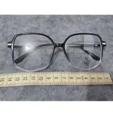 فریم عینک طبی زنانه مدل چند ضلعی فریم شفاف کد 038 UV400