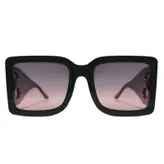 عینک آفتابی زنانه مدل مربعی کائوچو کد 0100 UV400