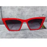 عینک آفتابی زنانه مدل گربه ای کائوچو کد 0119 UV400