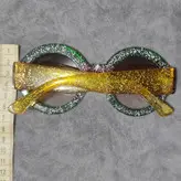 عینک آفتابی زنانه مدل گرد شاین دار کد 86 UV400