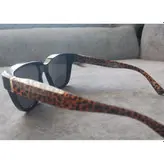 عینک آفتابی زنانه مدل دسته پلنگی پلاریزه و UV400