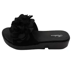 دمپایی روفرشی نیکتا مدل 025-7 گلدار کد 1285-BK