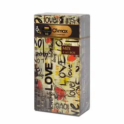 کاندوم کلایمکس مدل Mix 10 بسته 12 عددی