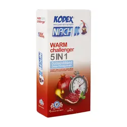 کاندوم کدکس مدل Warm Challenger 5in1