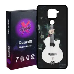 کاور گارد ایکس طرح گیتار مدل Glass10263 مناسب برای گوشی موبایل شیائومی Redmi Note 9