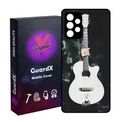 کاور گارد ایکس طرح گیتار مدل Glass10263 مناسب برای گوشی موبایل سامسونگ Galaxy A23 4G