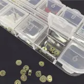 جعبه ابزار خیاطی طرح منجوق و جواهر کد DAR