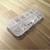 جعبه ابزار خیاطی طرح منجوق و جواهر کد DAR