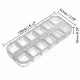 جعبه ابزار خیاطی طرح منجوق و جواهر کد DAR