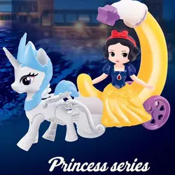 پرنسس کالسکه سوار  موزیکال سایز بزرگ