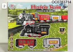 قطار باطري خور همراه با ريل