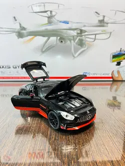 ماکت فلزی عقب کش موزیکال بنز ۶ دربازشو