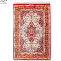 قالیچه تمام ابریشم زرع چارک