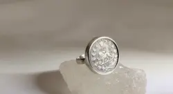 انگشتر نقره سکه قدیمی