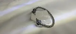 دستبند (پالنگ) نقره طرح کله قوچ