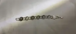 دستبند نقره سکه قدیمی