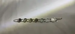 دستبند نقره سکه قدیمی