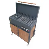 باربیکیو گازی اصلان مدلM80P درب تخت کابینت دار