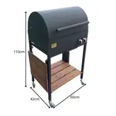 باربیکیو گازی اصلان مدلM60 درب گرد