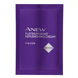 تستر کرم شب ضد چروک و نرم کننده +55 مدل Platinum آون