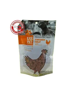 تشویقی گربه مکعب کوچک جگر مرغ  یو اس پت