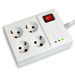 محافظ برق چهارخانه آیبک محافظ صوتی تصویری و کامپیوتر