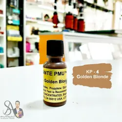 رنگ تاتو کی پی گلدن بلوند اصل-KP-4  Golden Blonde