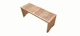 نیمکت 2 نفره ضد آب فضای باز کد MF1705