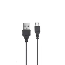 کابل تبدیل USB به microUSB طول 0.2 متر ( 20 سانتی متر و قابلیت انتقال دیتا ندارد)