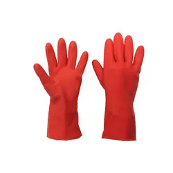 دستکش تکنسین قرمز بنایی ضخیم عمده کارتن 144 عددی (جفتی 55.500 تومان) کدکالا:D1010