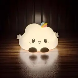 چراغ خواب سیلیکونی طرح ابر