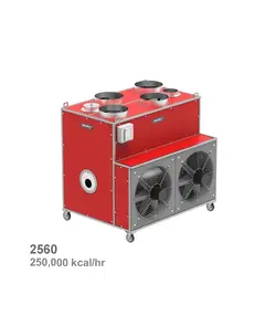 کوره هوای گرم گازی انرژی مدل 2560 | ناب تهویه