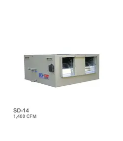 فن‌کویل کانالی 4 ردیفه ساراول مدل SD-14 | ناب تهویه