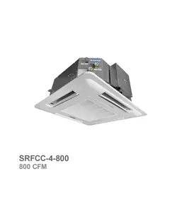 فن‌کویل کاستی 4 طرفه ساران مدل SRFCC-4-800 | ناب تهویه