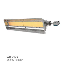 هیتر گازی تابشی انرژی مدل GR 0100 | ناب تهویه