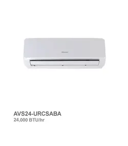 یونیت داخلی دیواری VRF هایسنس مدل AVS24-URCSABA | ناب تهویه