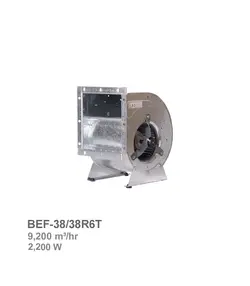 فن سانتریفیوژ دوطرفه فوروارد دمنده مدل BEF-38/38R6T