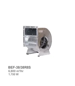 فن سانتریفیوژ دوطرفه فوروارد دمنده مدل BEF-38/38R8S