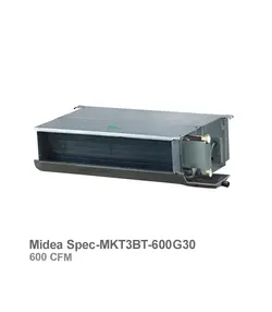 فن‌ کویل سقفی توکار تک الکتریک مدل MKT3BT-600G30